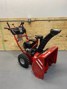 lot 9 image: TROY-BILT Storm 2620 208cc 26-in Two-Stage Electric Start Gas Snow Blower with Headlight