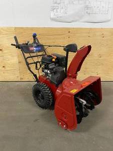 lot 11 image: TORO Power Max HD 828 OAE 28 in. 252 cc Two-Stage Gas Snow Blower with Electric Start, Triggerless Steering and Headlight