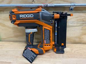 lot 69 image: RIDGID 18-Volt Cordless Brushless HYPERDRIVE 18-Gauge 2-18 in. Brad Nailer (Tool Only)