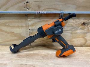 lot 70 image: RIDGID 18-Volt Cordless 10 oz. Caulk Gun and Adhesive Gun (Tool Only)