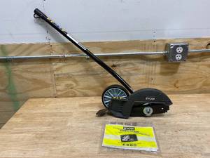 lot 107 image: RYOBI Expand-It 8 in. Universal Straight Shaft Edger Attachment