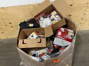lot 101 image: Entire Large Pallet of Store-Return Walmart Hand-Tools and Power Tools