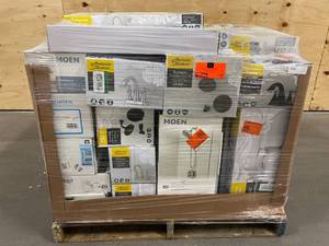 lot 102 image: Crate of new faucets - great for Ebay or local sale