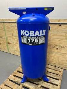 lot 8 image: KOBALT 60-Gallon Air Compressor Tank