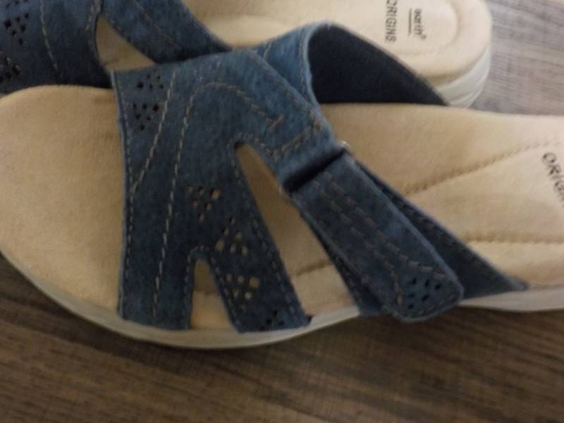 Earth Origins size 7 blue sandals n...
