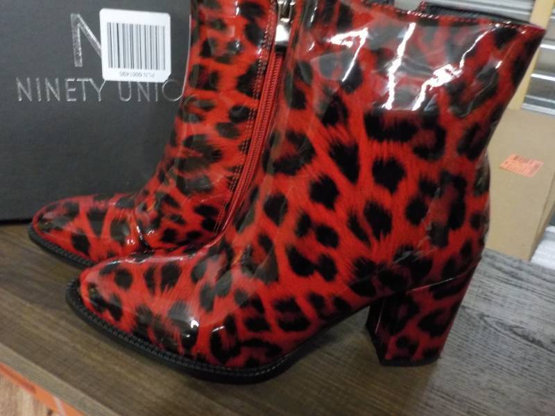 Ninety Union milano red size 6 boot...