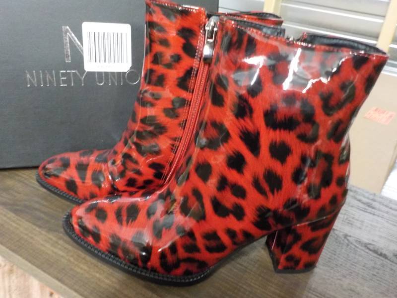 Ninety Union milano red size 6 boot...