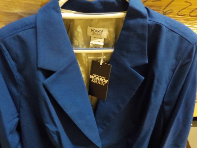 Monroe and Main blue jacket womens...