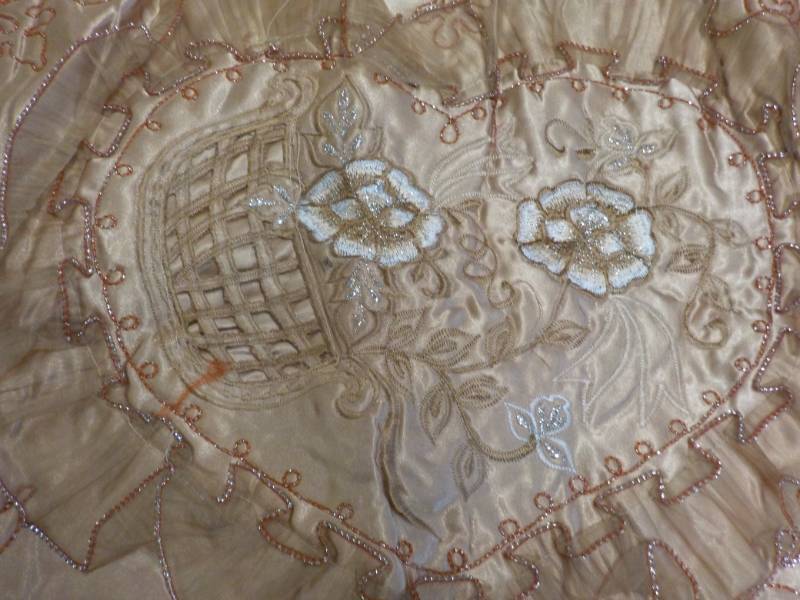 Set of 2 - 24 x 32 Copper Embroider...