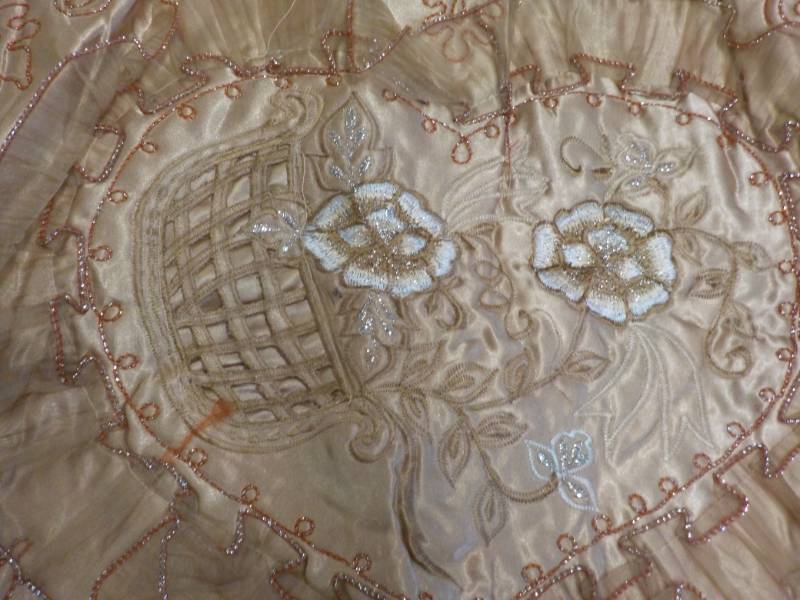 Set of 2 - 24 x 32 Copper Embroider...