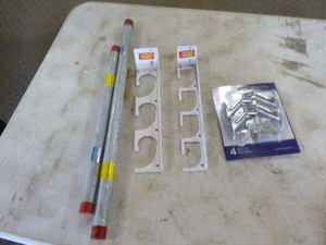 Galvanized Steel Pipes and Tool Organizer