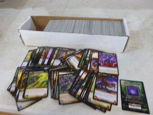 Box of First Edition World Warcraft Trading Cards (Magic Cards)