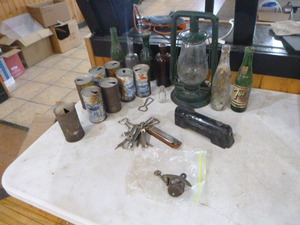Vintage Bottles and Cans