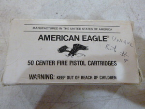 American Eagle Center Fire Pistol Cartridges