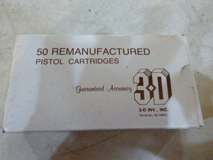 REMFG Remanufactured Pistol Cartridges