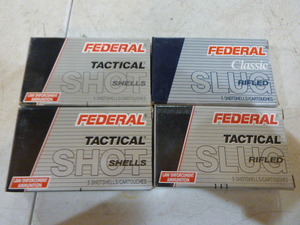 4 Boxes of Federal Shot Shells