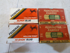 4 Boxes of Rifled Slugs