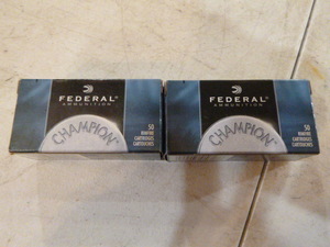 2 Boxes of Federal Rimfire Cartridges