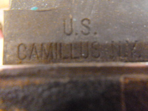 U.S. Camillus NY Hunting Knife with Sheath