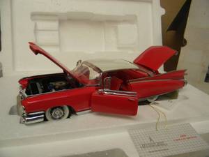 FRANKLIN MINT 1959 CADILLAC SEVILLE 124 SCALE - NEW IN BOX - AWESOME - SEE PICTURES