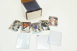 lot 23 image: sport card covers, sport cards