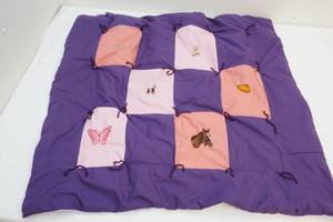 lot 40 image: baby quilt