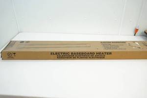 lot 78 image: Baseboard heater