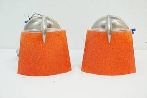 lot 90 image: wall scone lights