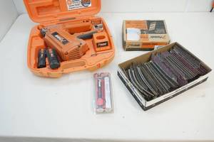 lot 93 image: paslode nailer, framing nails