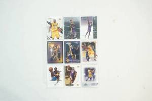 lot 114 image: Koby Byrant trading cards