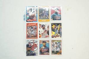 lot 115 image: Kirby Puckett trading cards