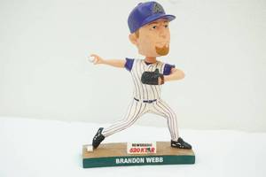 lot 127 image: Brandon Webb bobblehead