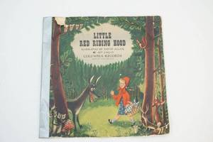 lot 147 image: vintage Columbia records little red riding hood