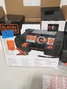 BLACKDECKER 500-Watt Portable Power Station with 120 PSI Compressor, 12-Volt Outlet and USB Port