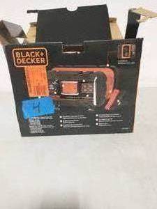 BLACKDECKER 15 Amp Portable Car Battery Charger with 40 Amp Engine Start and Alternator Check