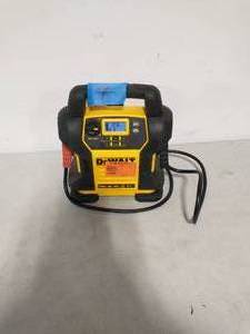 DEWALT 1400 Peak Amp Portable Car Jump Starter with Digital Compressor