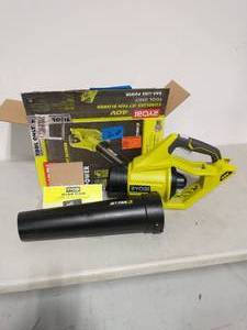 RYOBI 110 MPH 525 CFM 40-Volt Lithium-Ion Cordless Variable-Speed Battery Jet Fan Leaf Blower (Tool-Only)