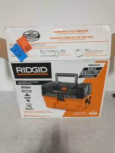 RIDGID 4.5 Gal. 5.0-Peak HP ProPack WetDry Shop Vacuum with Filter, Expandable Hose and Accessories