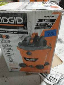 RIDGID 12 GAL WETDRY VAC