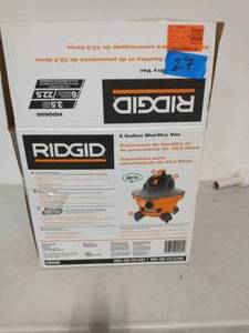 RIDGID 6 Gal. 3.5-Peak HP NXT WetDry Shop Vacuum with Filter, Hose and Accessories