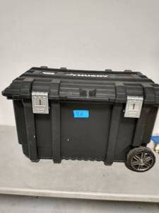 HUSKY 37 in. Rolling Tool Box Utility Cart Black