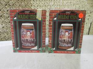 lot 22 image: (BSB) 2 Budweiser 1997 Holiday Stei...