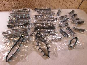 lot 55 image: (BSB) 24 Chocker Necklaces 12 Brace...