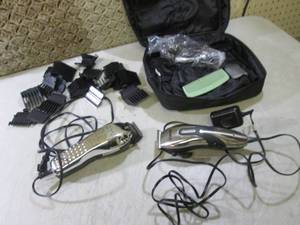 lot 67 image: (F-2) 2 Hair Clippers with Assorted...
