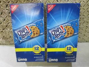 lot 86 image: (C-1) 2 Boxes of Chips Ahoy Cookies...