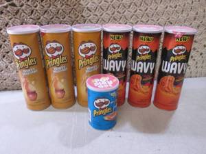 lot 89 image: (C-1) Assorted Pringles Chips Past ...