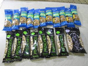 lot 96 image: (C-3) Assorted Bags of Pistachios P...