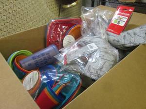 lot 104 image: (A-4) Big Box Full of Misc Kitchen ...