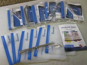 lot 114 image: (F-0) 6 Sets of Reusable Food Stora...