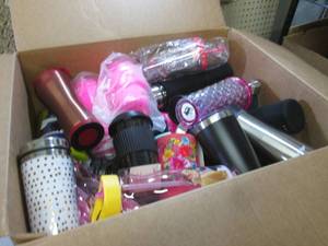 lot 127 image: (A-3) Big Box Full of Assorted Drin...